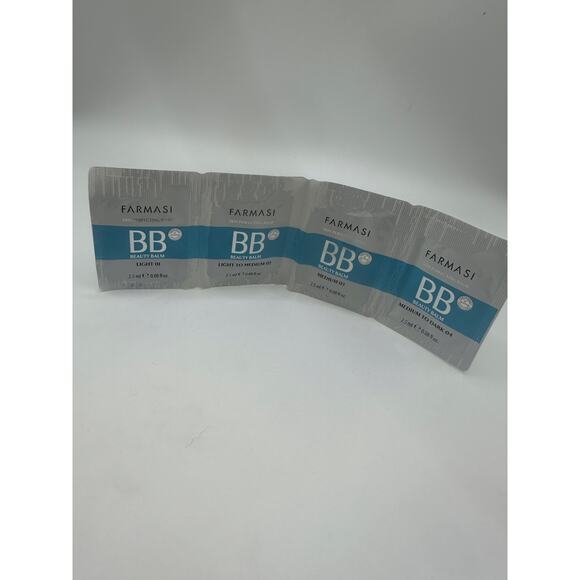 Farmasi BB Beauty Balm Sample Set of 4 Shades 2.5ml Each New Sealed - Picture 1 of 8
